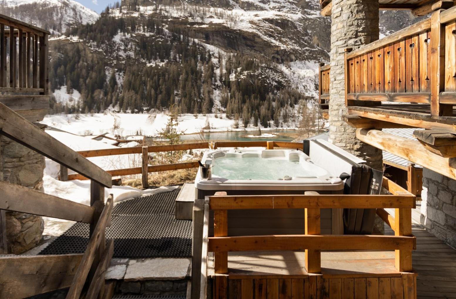 Chalet Panoramique By Chalet Chardons Tignes Exterior foto